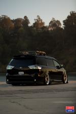 Toyota Sienna X Work on Vossen Wheels (VWS-3) 2017 года